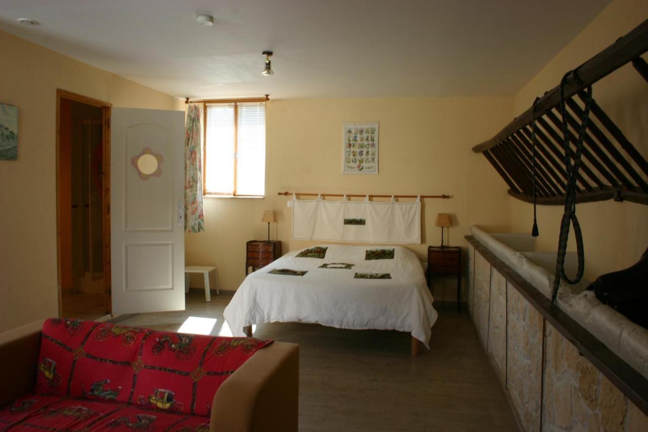 La Fermette Champenoise Bed and Breakfast Jonquery Værelse billede